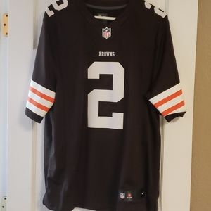 Jersey Browns Johnny Manziel Nike football jersey